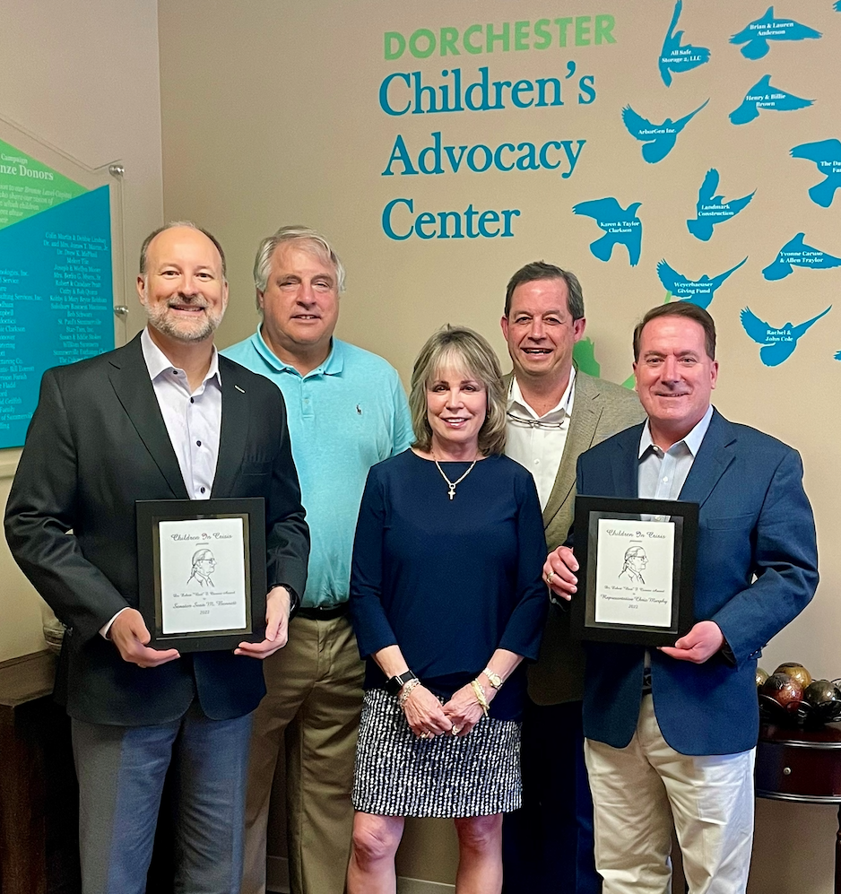 State Representative Chris Murphy and State Senator Sean Bennett awarded the 2022 Bert Cicenia Award from Children In Crisis